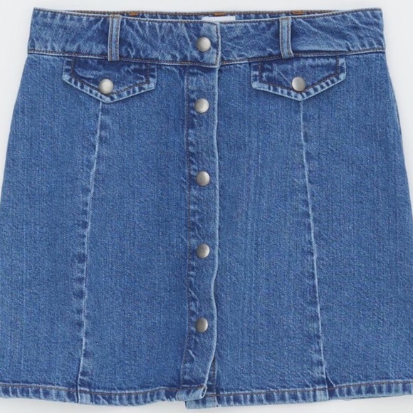 BDG Sadie Denim Mini Skirt NWT Size XS - Picture 2 of 8